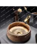 Bathroom Sink Faucets Chinese Retro Ceramic Table Basin Household Washbasin Wash Inter-Platform Single