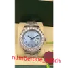 Watch Men 41mm automatic watchs Big diamond Arabic numerals dial Watches New Version Day-Date Sapphire Glass Luminous Waterproof With Box Papers