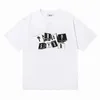 2023 Nouveaux Hommes Trapstar T-shirt À Manches Courtes Imprimer Outfit Chenille Femmes T-shirts Noir Blanc Coton Londres Streetwear Mode Vêtements S-XL Noir Anneau Blanc