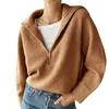 Women's Sweaters European And American Style Knitted Sweater Coat Women Tops Short Jacket Personalized Fashion Trend Knit Shirt