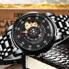 Orologi da polso AESOP Orologio meccanico automatico da uomo Tourbillon scheletro Sport Orologio da polso da lavoro impermeabile casual per