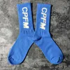 Wysokiej jakości stałe kolory 22SS Cpfm.xyz Socks Mężczyźni bawełniane CPFM Skarpetki Fashion Four Seasons T230806