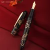 Fountain Pens Hongdian N23 Fountain Pen Rabbit Year Limited Men Women High-End Students Business Office Signing Pen Gold Carving For Gift 230804