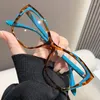 Zonnebril Vrouwelijke Brillen Optisch Spektakel Blauw Licht Blokkeren Bril Merk Designer Cat Eye Transparante Dames Mode Brillen