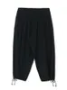 Pantaloni da uomo Elastico in vita con tasche con zip Gamba larga Yamamotos Pantaloni unisex Owen Yohji Pantalon Homme Balloon