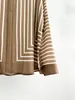 Women Silk Striped Scarf Blouse Top / Midi Skirt / Pants Toteme Women's Blouses & Shirts