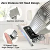 Retro Oil Head Electric Clippers With LCD Display Hair Cutting Machine Hair Cutting Tool för män