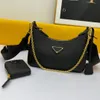 Handbag Designer Underarm Bag Shoulder Bag Women's Hobo Crossbody Bag Handbag Italian luxury brand Fashion Leather 1BH204 Chain Bag Re2005Edition