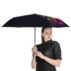 Parapluies Girafe 8 Côtes Auto Parapluie Papier Art Coupe-Vent En Fiber De Carbone Cadre Léger Pour Homme Femme