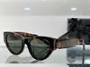 Designer SL óculos de sol Marca de luxo Metal Y placa antiga olho de gato trendsetter Óculos de sol óculos pretos Star Street tiro óculos de sol de rosto fino M94 com caixa YSLity PTZR