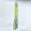 Decoratieve bloemen Pine Hair Vine Simulation Plant Green Treurwilg Muur Opknoping Water Gras Decoratie