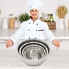 Teller Edelstahl-Rührschüssel (10er-Set) Obstsalat-Aufbewahrungsset Küche