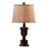 Lampy stołowe wysokiej jakości lampa sypialnia nocna amerykańska retro latarnia romantyczna ciepła wystrój domu salon el biuro