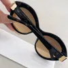 Italian luxury designer oversized oval sunglasses Fashion women outdoor classic Paris runway style Occhiali da sole ovali large Des lunettes ovales 0133