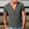 Camisetas masculinas de verão camiseta pulôver fino de cor pura jovem corte 3D masculino