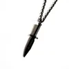 Collane con pendente Punk Black Dagger Knife Stile militare Neckalce per gioielli da donna con fascino moda uomo all'ingrosso