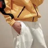 Jaquetas masculinas unissex letras bordadas com lapela jaqueta de beisebol 2023 patchwork zíper americano esportes primavera casaco de luxo alta qualidade