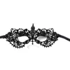 Party Lace Mask Half Face Masquerade Ladies Halloween Prop Black Eye Mask 1224566