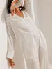 Women's Sleepwear Women S 2-Piece Pajama Set Comfy Short Sleeve Top Cozy Jogger Pants For Relaxing Loungewear