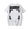 T-shirt da uomo 2023fashion Luxurys Offes Abbigliamento T-shirt da uomo e da donna T-shirt larghe Tops Uomo Casual Street Graffiti Shirt Felpaoff T-shirt Offs Bianco Bianco 9g