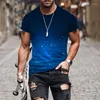 Mannen T-shirts 2023 Zomer 3D T-shirt Mannen Korte Mouw Grappige AI Technologie Illustratie Heren Kleding Vrouw/Man tops