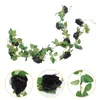 Decoratieve bloemen Flower Vine Festival Simulatie Party Rose Rotan Decor Halloween Fake Decorations Interieur Riet Zijden Doek Bruiloft