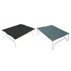 Camp Furniture Lightweight Aluminum Tables Top Waterproof Travel Table Fold Up Camping Portable Folding Side