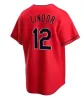 Cleveland''Indians''2023 S-4XL Aangepaste Jose Ramirez Jersey Harold Amed Rosario Jim Thome Ricky Vaughn Franmil Reyes Shane Bieber Tyler Naquin Logan Allen