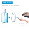 Förvaringsflaskor 3 st 50 ml dispenser flaskskumning pump tom påfyllningsbar press för kroppslotion rese schampo