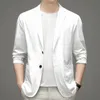 Herenkostuums Blazers Zonbescherming Kleding Mannen Ijszijde Lichtgewicht Lente en Zomer Dunne Heren Blazer Jas Smart Casual Man Suit Coat 230804