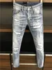 2023 Nowe przybysze D2 męskie luksusowe purpurowe designerskie dżinsy dżinsy spodnie dsquare dżinsy Coolguy Biker Pants Mens odzież 2#006R5tu