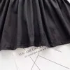 Meisjesjurken Baby Peuter Meisje Kinderjurk Elegante Goth-jurk Zwart Tutu Zonnejurk Ruglooze feestjurken 2 3 4 5 6 7 8 jaar oud x0806