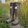 Rain Boots Society of Japan Rainboots Men's Outdoor Rain Boots Fishing Water Boots Rubber Waterproof Shoes WBSJ Boots Japan