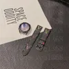 Correa de diseñador de 22 mm de bandas de 22 mm para Samsung Galaxy Watch 5 4 bandas 40 mm 44 mm 42 mm 46 mm Monograma de cuero Correas inteligentes 0 mm de 2 mm de 6 mm s