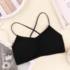 Camisoles & Tanks Women Cross Strap Sports Bra Push Up Top Yoga Gym Crop Tops Brassiere Femme Fitness Sport Bh Breathable Bras Camisole