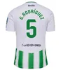 23 24 Real Betis Home Soccer Jerseys 2023 2024 Joaquin Fekir B.IGlesias Canales Willian J Shirt William Camarasa Juanmi Victor Ruiz Man Football Uniform