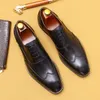 Men's 2371 Real Dress Oxfords Quality Handmade Fashion Mixed Color Elegant New Genuine Leather Man Wedding Shoes