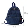 Sac à dos personnalisé broderie Denim BackpackJean sac à dos pour femmes sac à dos Jeans étudiant sac à dos voyage école Bookbag sac à bandoulière J230806