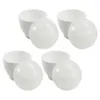 Dinnerware Sets 4Pcs Mini Microwaves Poacher Egg Cooking Cups Oven Cooker Kitchen Accessory