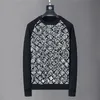 Męskie projektanci Knitwear Sweter na jesienne zimowe projektant z kapturem z kapturem Hip Hop Bluza Mężczyźni Stylist Skoczniki Sknięcia swobodne kaszmirowe swetry M-XXXL