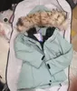 Dames dikke donzen pufferjas 100% groot echt vossenbont capuchon casual warme bontkraag parka's vrouwelijke jas winter skikleding bovenkleding hemelsblauwe kleur