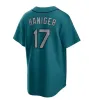 Seattle''Mariners''S-4XL 24 Ken Griffey Jr 44 Julio Rodriguez 2023 City Connect Baseball Jerseys JP Crawford Edgar Martinez Seattle Suzuki Ichiro Jarred