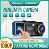 CAR DVRS Asawin 4 i IPS -pekskärm Bilkamera för bil DVR 1080p Front och bakre dubbla lins Dashcam Night Vision X0804 X0804