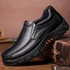 Dress Shoes Genuine Leather Shoes Men Loafers Soft Cow Leather Men Casual Shoes Male Footwear Black Brown Slip-on A2088 230804