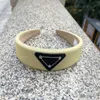 Luxe designer breedgerande hoofdband voor dames haarband meisjes P-letter elastische hoofdband geschikt voor sport fitness hoofdband hoofdband zeer modieus accessoire