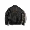 A Bathing Ape automne et hiver marque de mode collaborant camouflage manches épaissi hommes décontracté coton manteau bain Ape à capuche