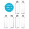 Bouteilles de stockage Shampoing en plastique Couvercles rechargeables Articles de toilette de voyage Échantillon d'articles de toilette Voyager