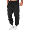 Pantalons pour hommes pantalons pour hommes Jogging randonnée salopette décontracté poche Sport travail confortable Fitness pantalon mâle extérieur chaud