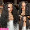 Кружевная кружевная кружевная парик HD Фронтальные парики бразильские парики для женщин человеческие волосы 13х4 глубоко волновые кружевные кружевные парик парик парик