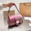 Bolso de diseñador bolso de mano bolso de hombro bolso de mujer bolso nube de moda genuina bolso de hombro de cuero para axila